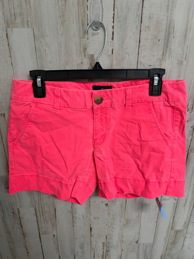 NEON PINK AMERICAN EAGLE SZ6 SHORTS, LADIES M