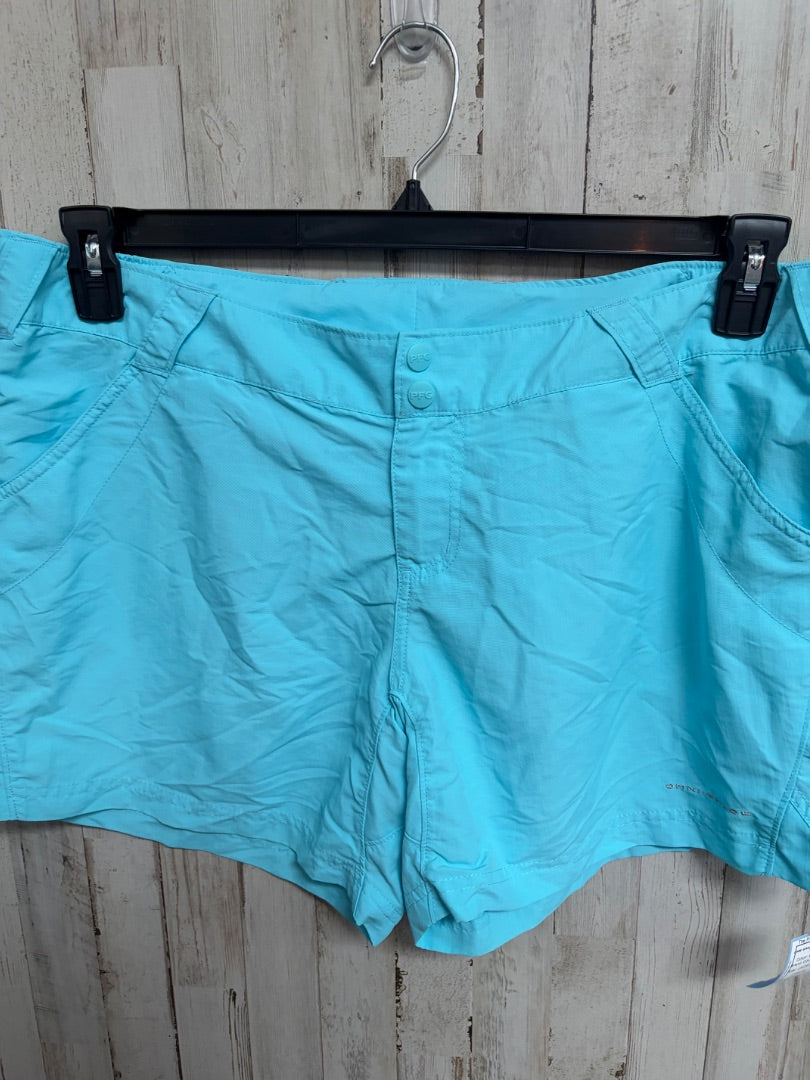 BLUE COLUMBIA OMNI SHADE SHORTS, LADIES XL