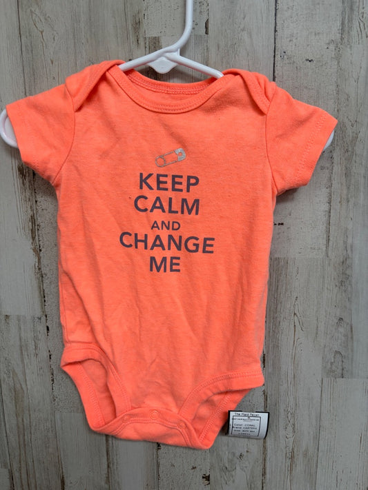 CORAL CARTERS KEEP CALM AND CHANGE ME, BOY 6M