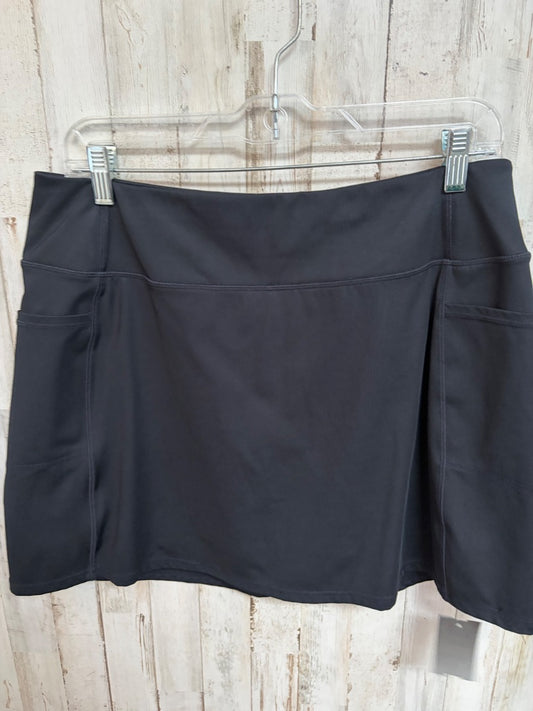 BLACK SKECHERS DRY FIT SKORT, LADIES L