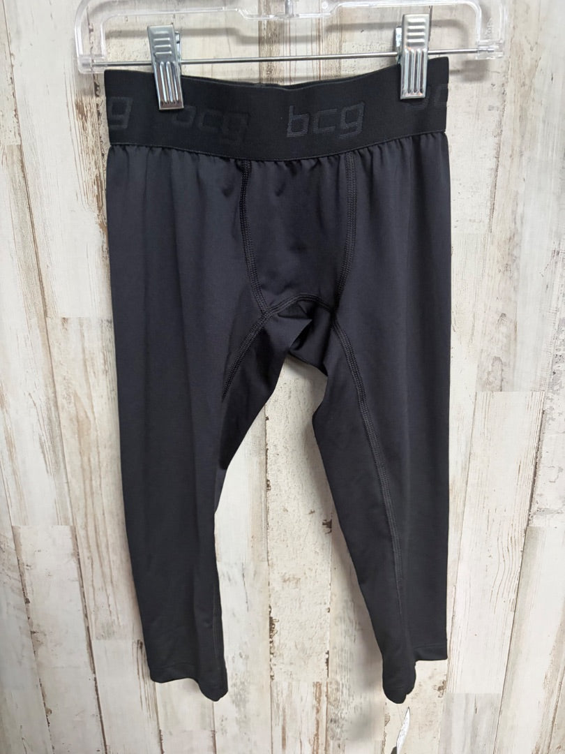 BLACK BCG DRY FIT UNDER PANTS, BOY 8