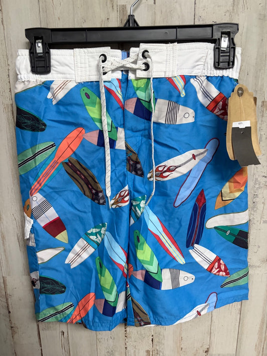 BLUE TRUE CRAFT NEW SURF BOARD SWIM TRUNKS, BOY 8/10