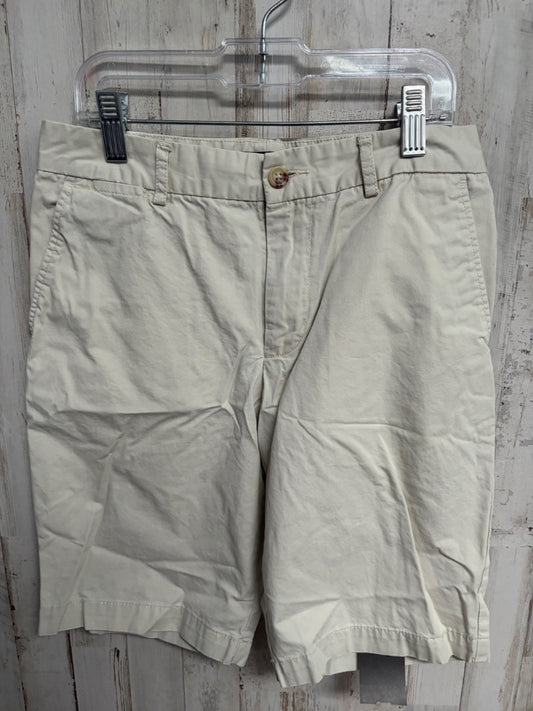 LIGHT TAN RALPH LAUREN KHAKI SHORTS, BOY 14