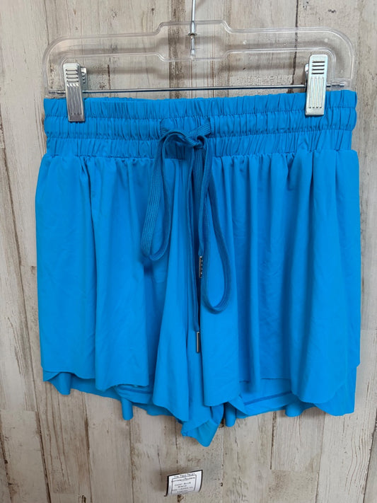 BLUE  BUTTERFLY SHORTS, LADIES XS