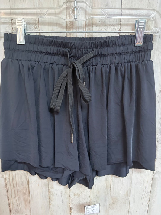 BLACK  BUTTERFLY SHORTS, LADIES XS