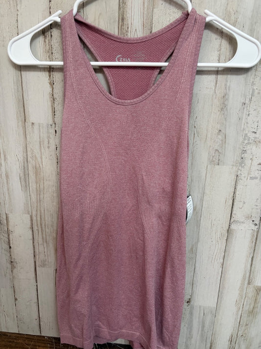 MAUVE ZYIA HEATHERED TANK, LADIES XS