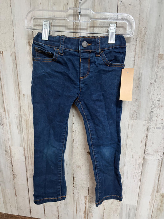 DARK DENIM CHILDRENS PLACE SKINNY JEANS, GIRL 3T