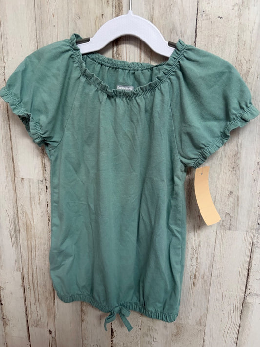 SAGE GARANIMALS ELASTIC TRIM TEE, GIRL 5T