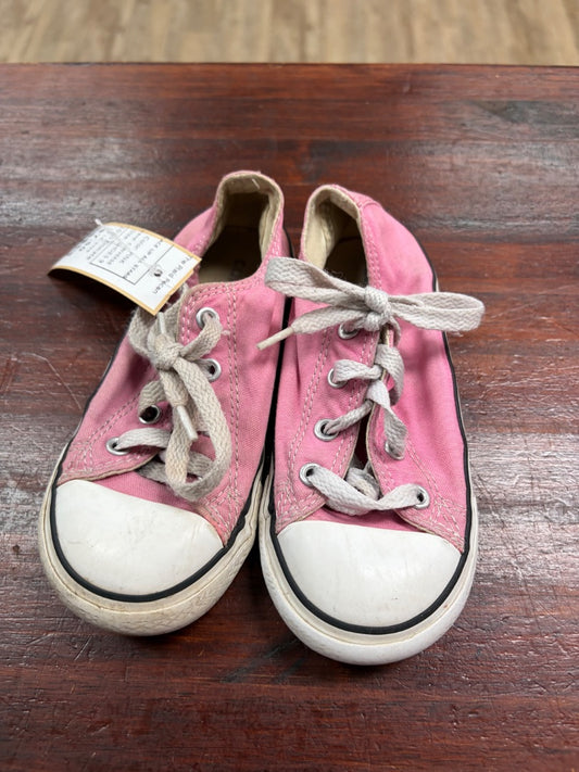 PINK CONVERSE LACE UP ALL STARS, SHOES 9