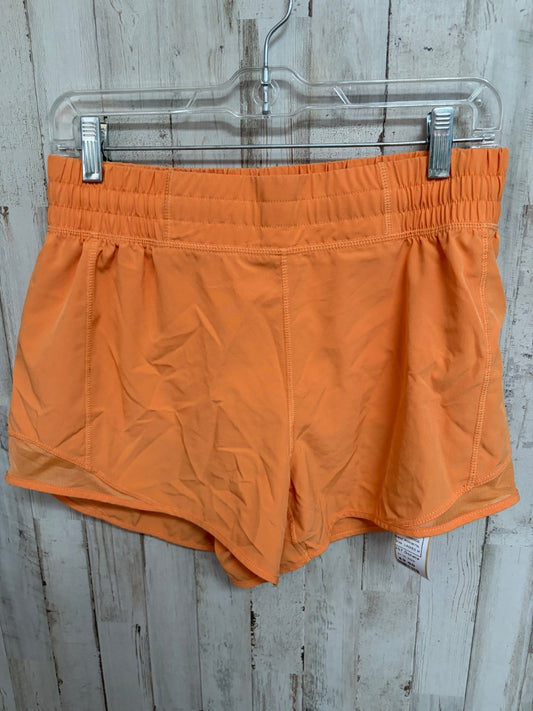ORANGE MONDETTA DRY FIT SHORTS, LADIES M