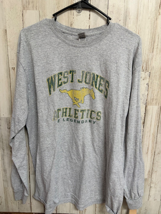 GREY GILDAN WEST JONES ATHLETIC TEE, LADIES L