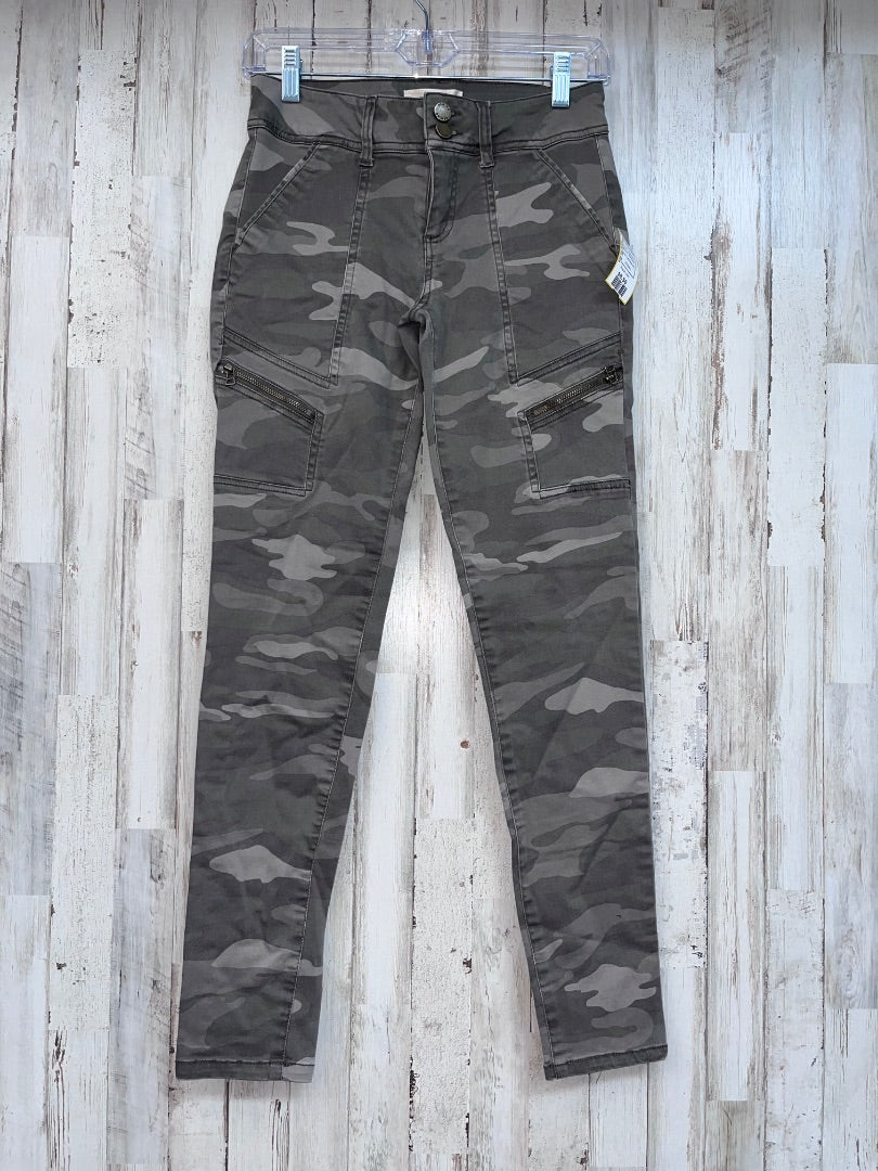 BROWN REWIND 1/25 CAMO SKINNIES, LADIES XS
