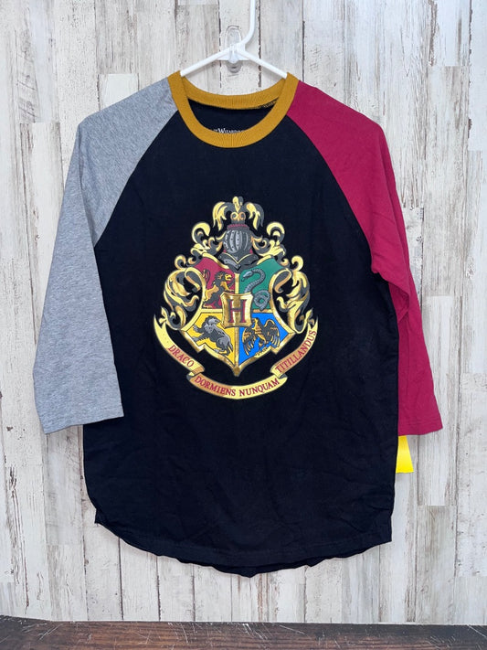 BLACK HARRY POTTER LOGO RAGLAN, LADIES S