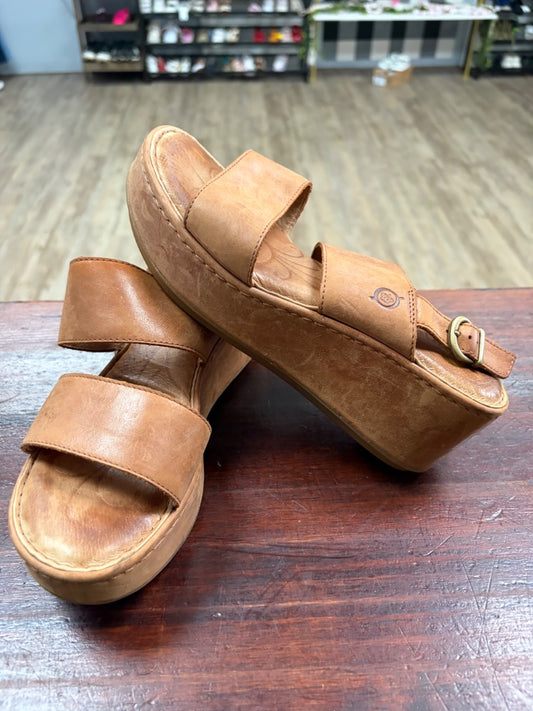 BROWN BORN , SHOES A7