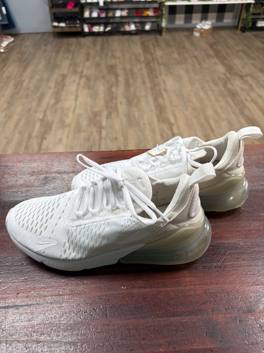 WHITE NIKE AIR 70 SNEAKERS, SHOES Y7