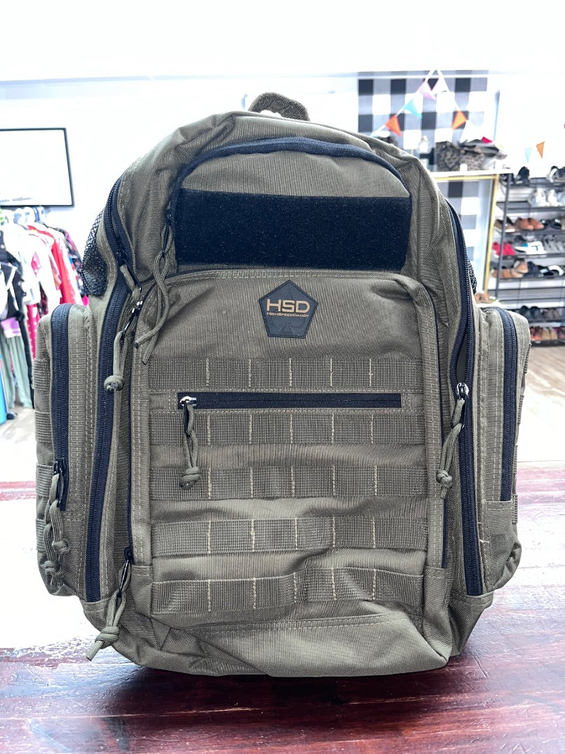 OLIVE HIGH SPEED DADDY DIAPER BAG FOR DADS