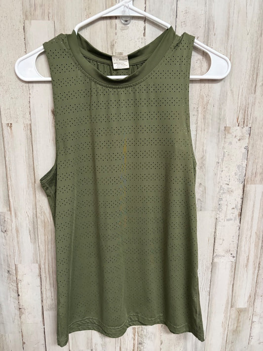 OLIVE ZYIA DOT HOLE DRY FIT TANK, LADIES XS