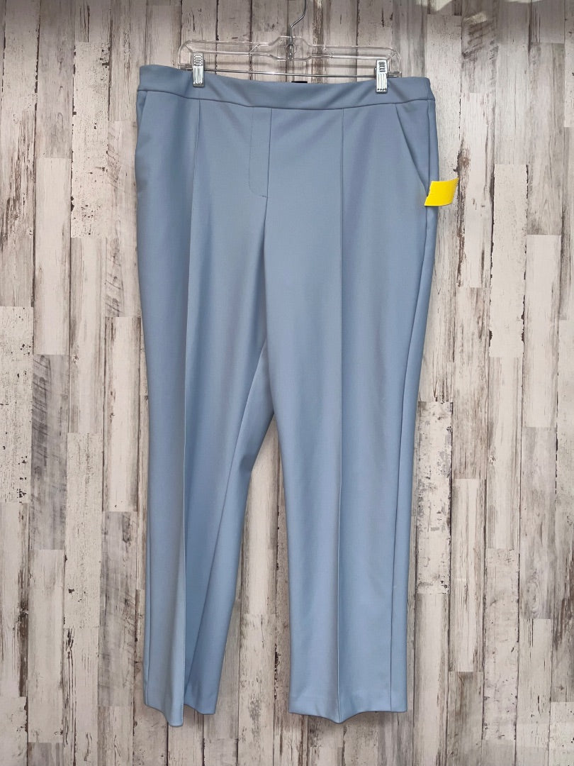 LT BLUE CHRISTIAN SIRIANO PULL ON DRESS PANT, LADIES XL