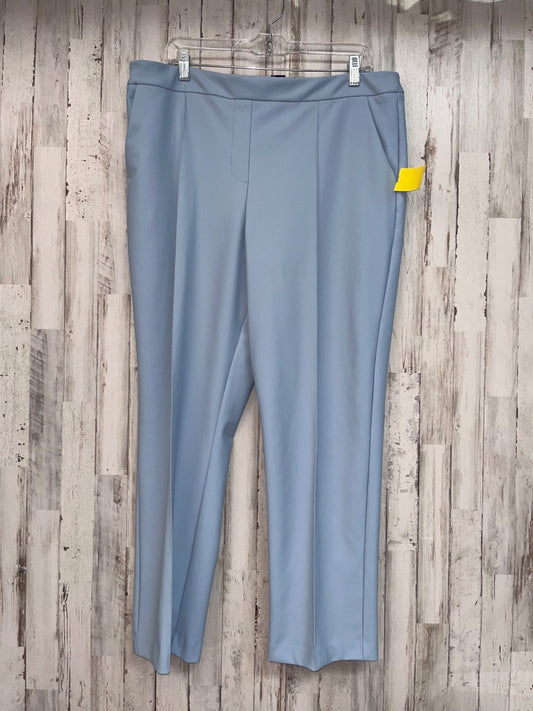 LT BLUE CHRISTIAN SIRIANO PULL ON DRESS PANT, LADIES XL