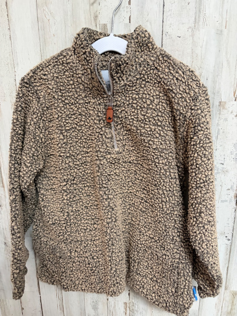 BROWN SOUTHBOUND SHERPA PULLOVER, BOY 8