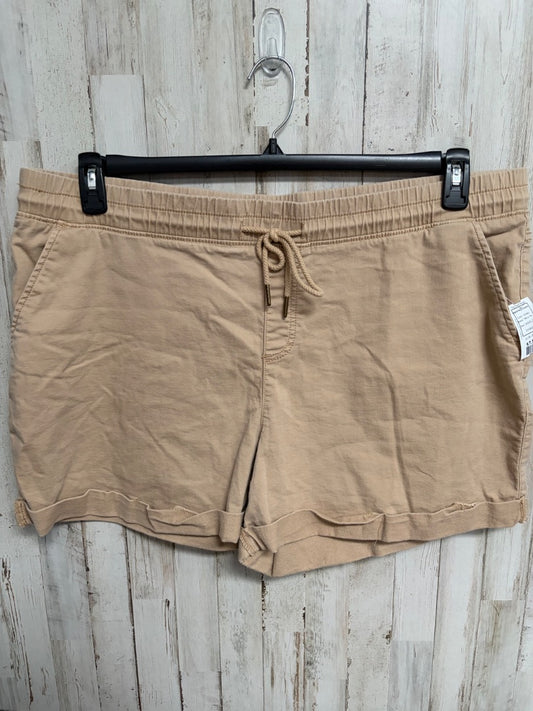 KHAKI TIME & TRU DRAWSTRING SHORTS, LADIES 2X