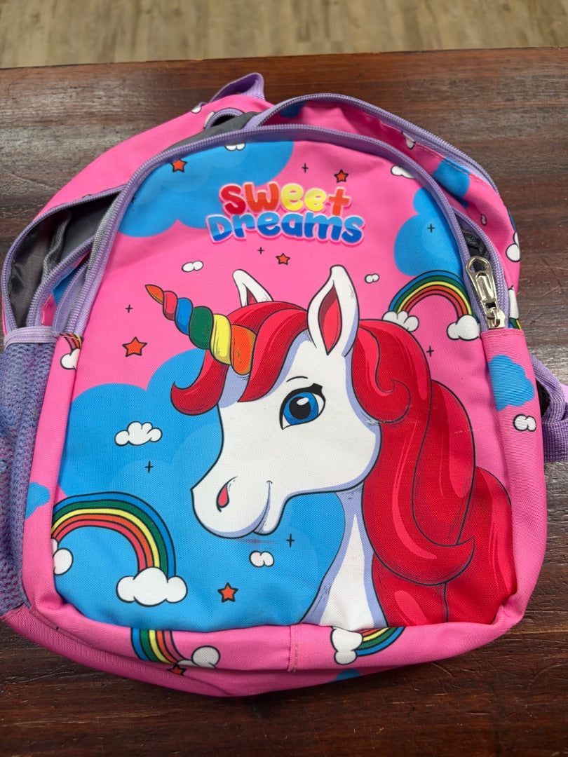 PINK  SMALL UNICORN BACKPACKC