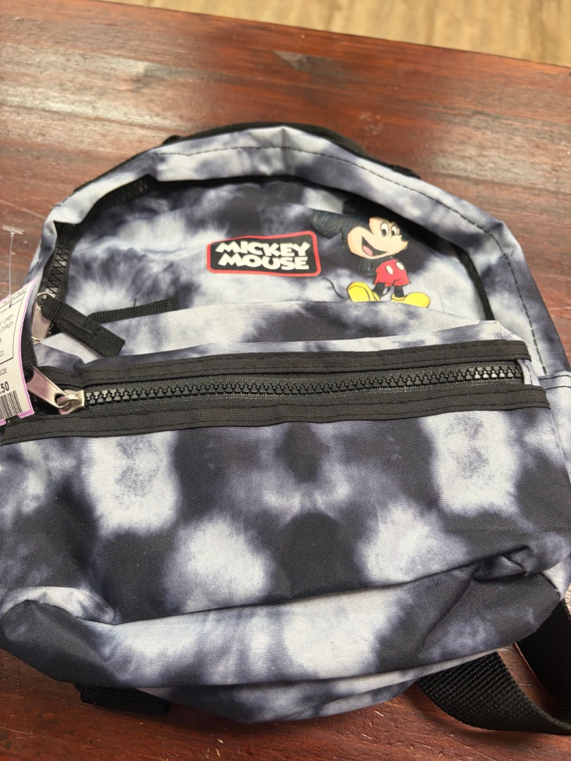 GREY DISNEY SMALL MICKEY BACKPACK PURSE