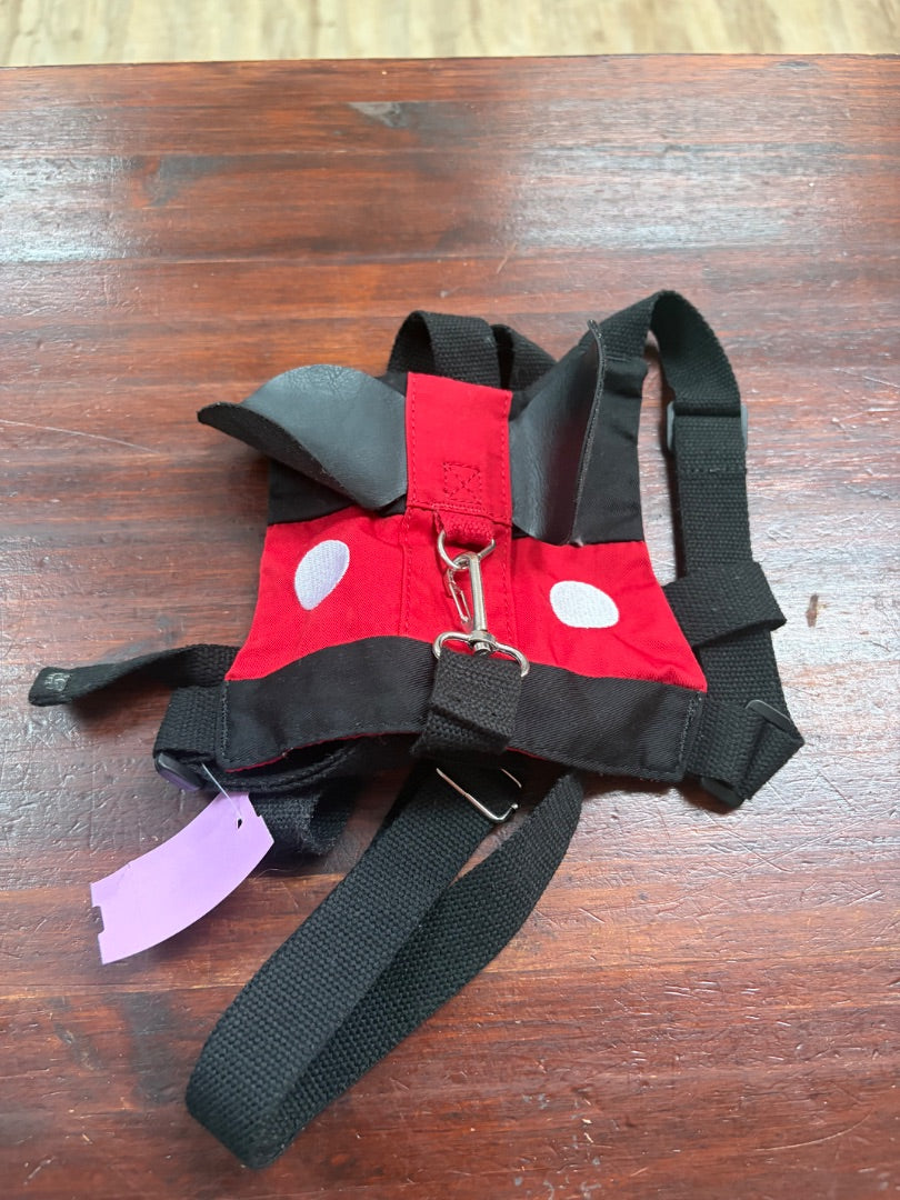 BLACK  MICKEY TODDLER LEASH