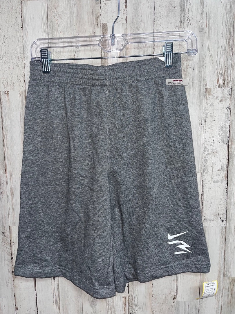 GREY NIKE COTTON SHORTS, BOY 14