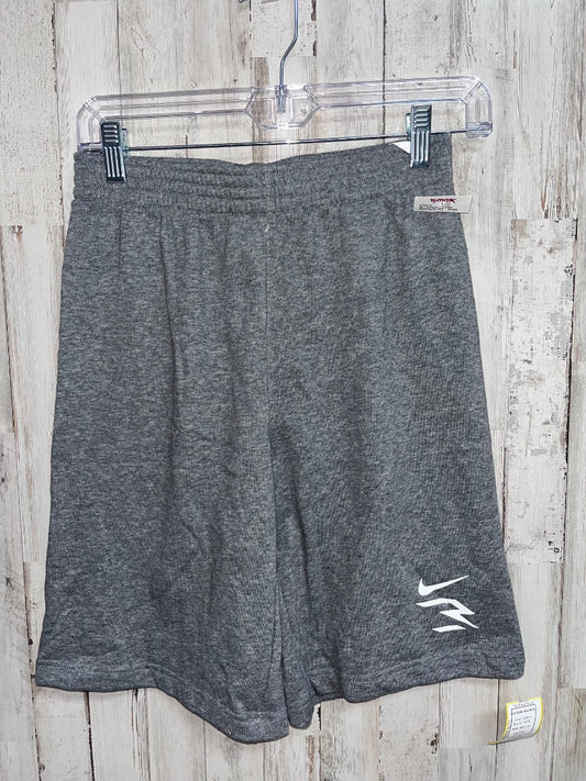 GREY NIKE COTTON SHORTS, BOY 14
