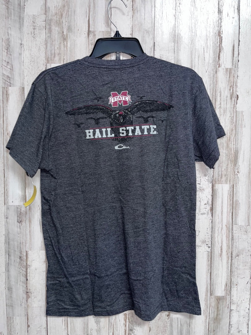 GREY DRAKE MSU POCKET TEE, BOY ADULT M