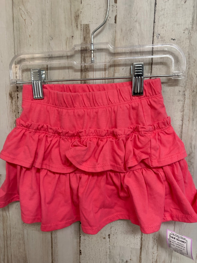PEACH GARANIMALS TIER SKORT, GIRLS 3T