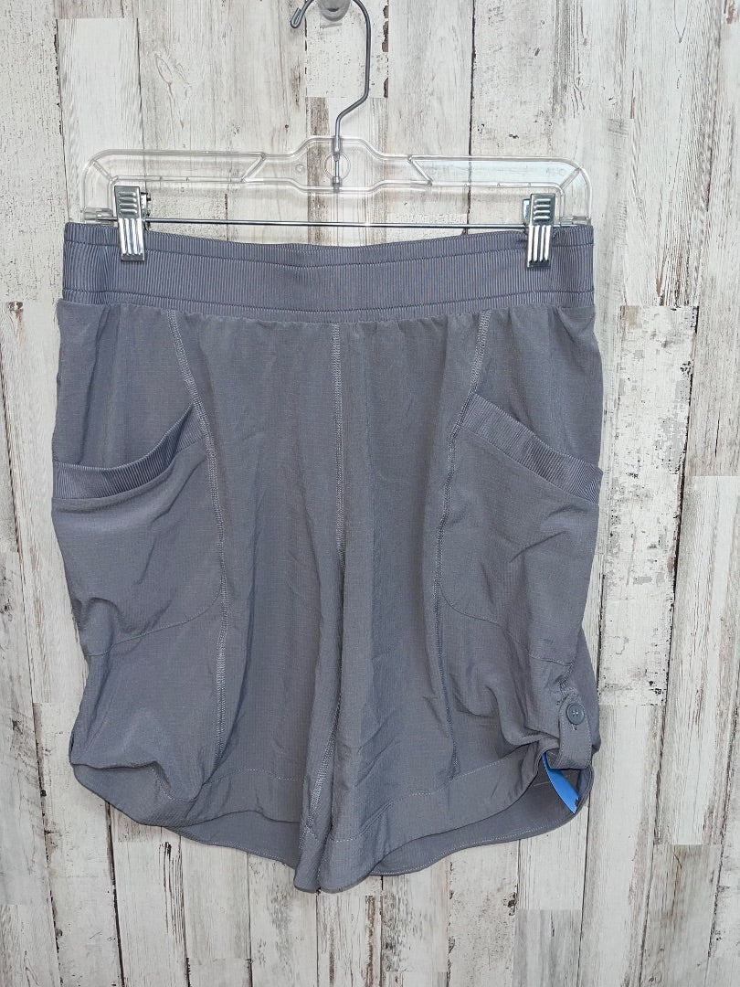 GREY ST JOHNS BAY DRY FIT CUFF SHORTS, LADIES M