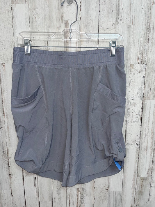 GREY ST JOHNS BAY DRY FIT CUFF SHORTS, LADIES M