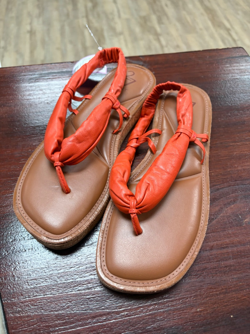 ORANGE 27 SANDALS, SHOES A8