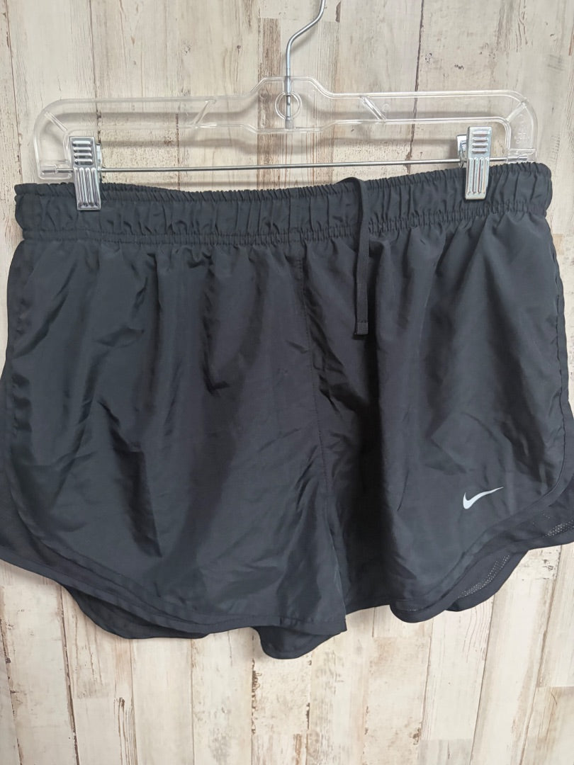 BLACK NIKE ATHLETIC SHORTS, LADIES XL