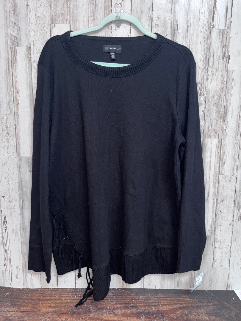 BLACK RAFAELLA Hassle knit sweater, LADIES L