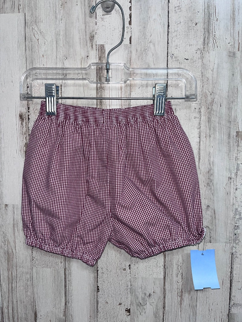MAROON BOUTIQUE GINGHAM BUBBLE SHORTS, BOY 24M