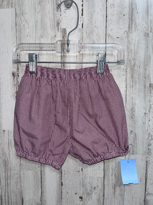 MAROON BOUTIQUE GINGHAM BUBBLE SHORTS, BOY 24M
