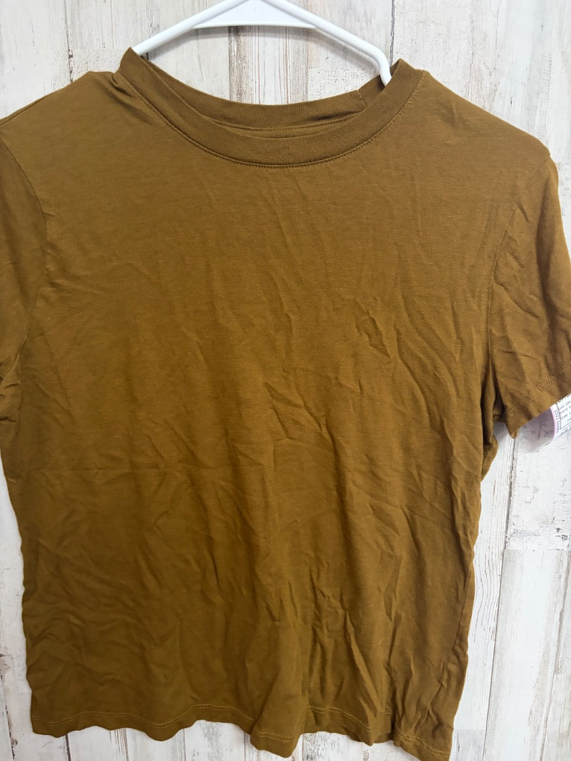 DRK MUSTARD A NEW DAY COTTON TEE, LADIES S