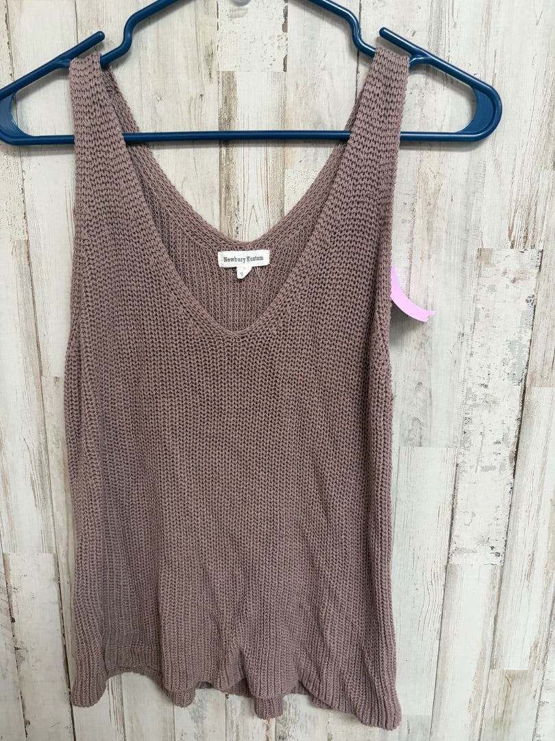DRK MAUVE NEWBURY KUSTOM KNIT TANK, LADIES S