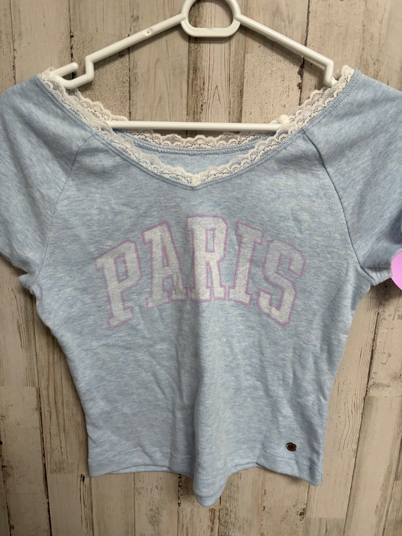 BLUE JUSTICE PARIS TOP, GIRLS 12/14
