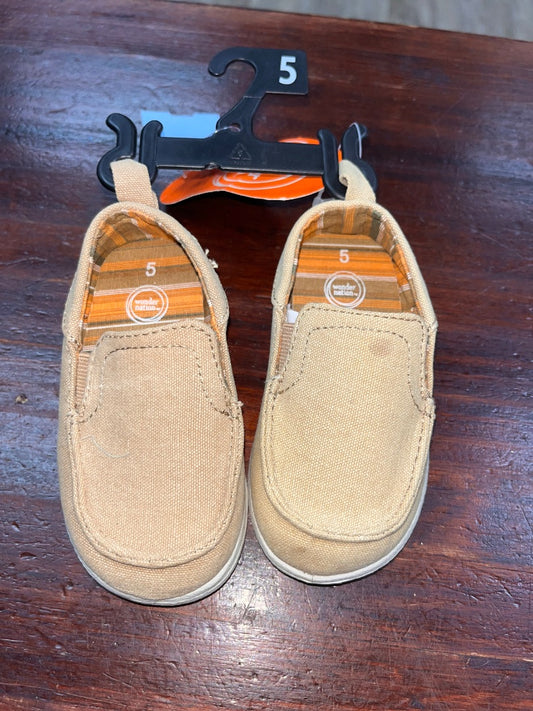 TAN WONDERN ATION NEW CANVAS SLIP ON SHOES, SHOES 5