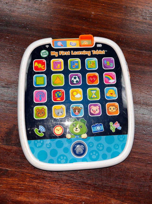 BLUE LEAP FROG MY FIRST LEARNING TABLET