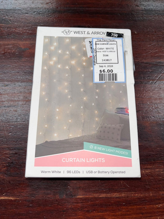 WHITE WEST & ARROW NEW CURTAIN LIGHTS