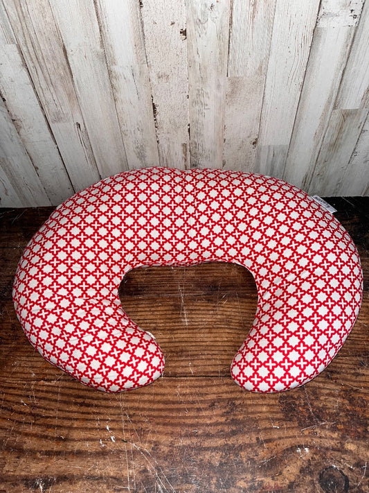 RED  SMALL NURSING PILLOW