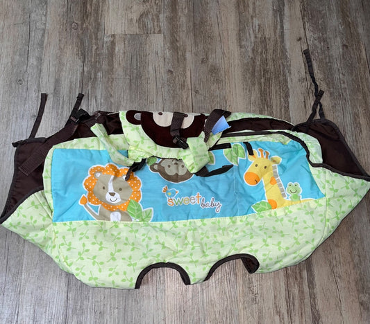 GREEN  MONKEY BUGGY COVER