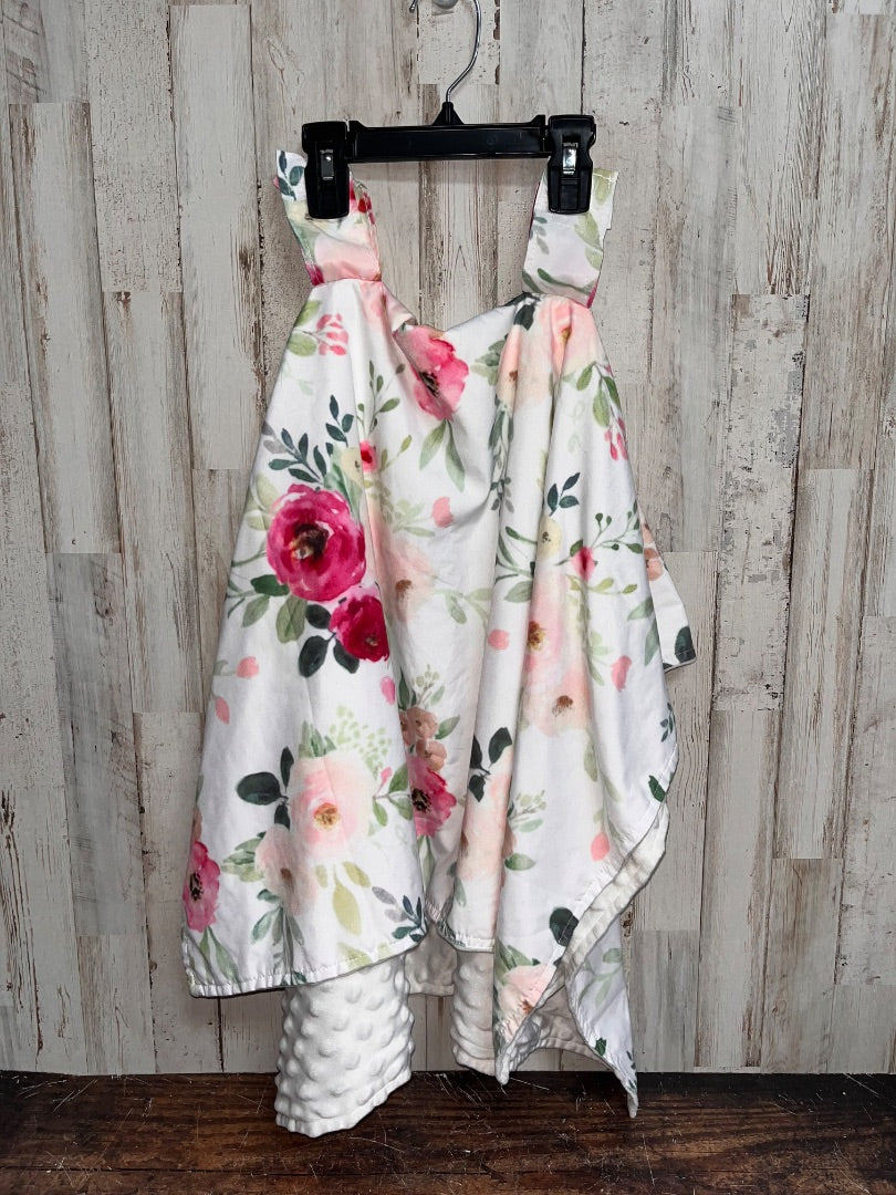 PINK TANOFAR FLORAL CARSET DRAPE COVER