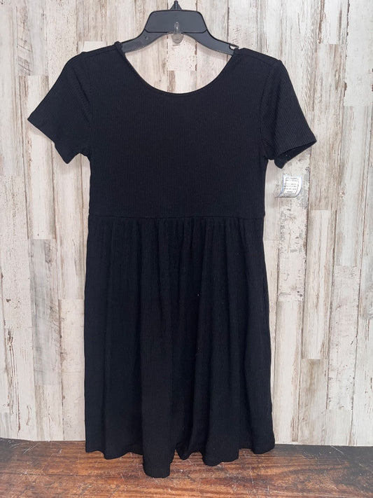 BLACK OLD NAVY Ribbed cotton dress, GIRL 14/16