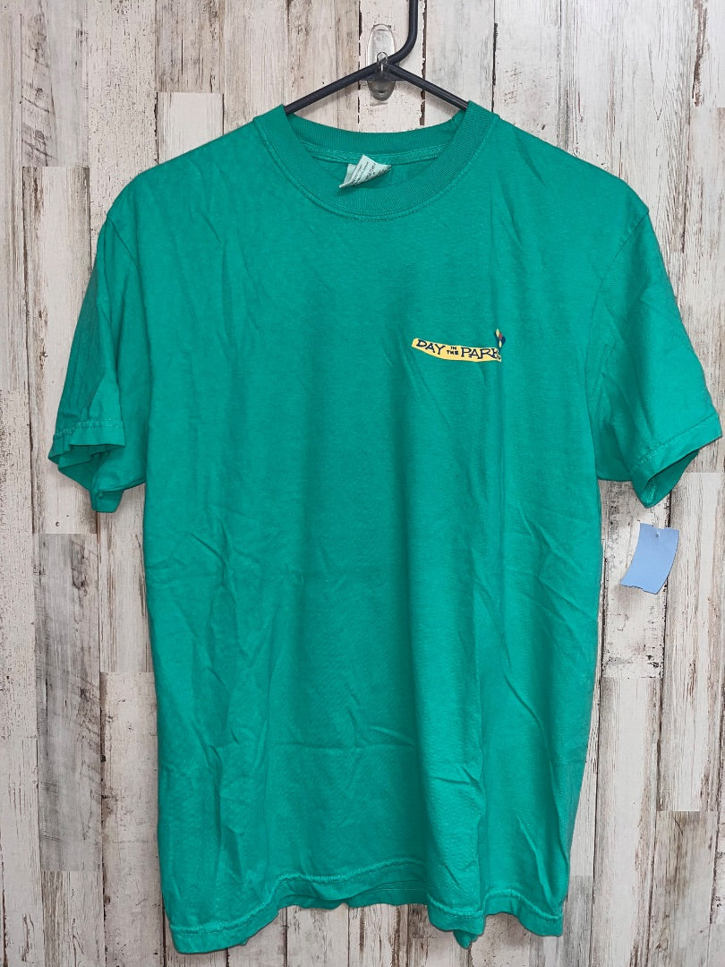GREEN COMFORT COLORS DAY IN THE PARK TEE, LADIES M